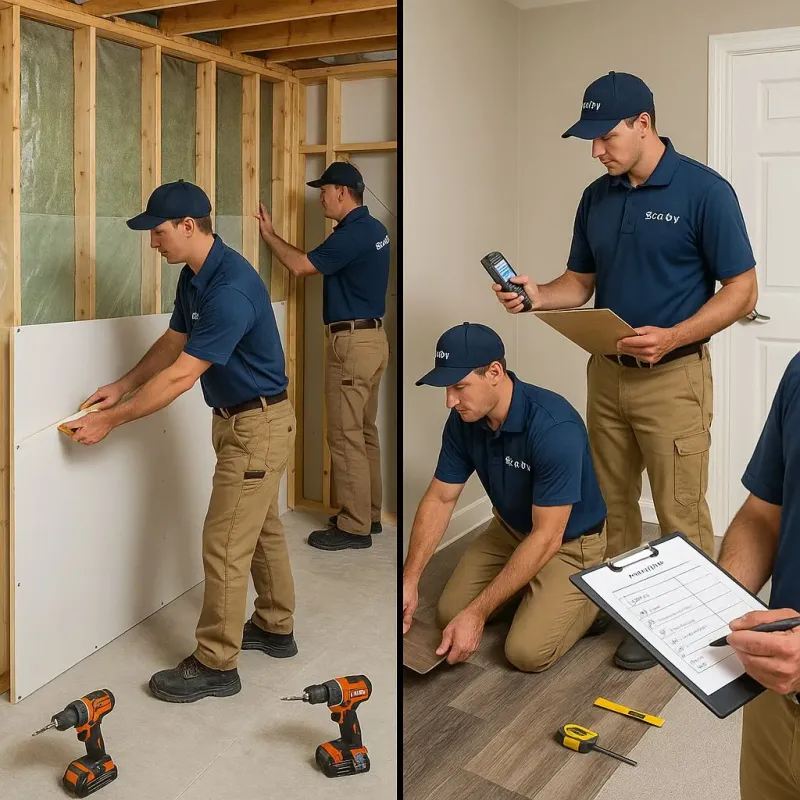 Repairs and Reconstruction process in Chalco, NE